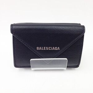 Balenciaga PAPIER Wallet Bag Black